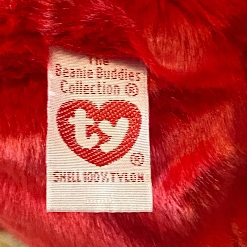 Ty‎ Beanie Buddies Santa Beanie Baby Christmas Plush Toy Red & White 14” w/ Tag